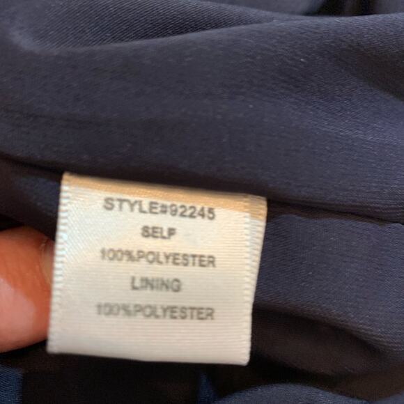 Altar’d State navy cream tribal print shift dress size Extra Small XS - Picture 8 of 10